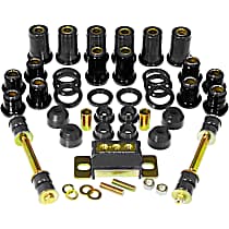 7-2032-BL Master Bushing Kit - Black, Polyurethane, Direct Fit, Kit