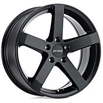 1565P3B385100M72 Aluminum Black Wheel, 15 in. X 6.5 in., 5 x 4.5 Bolt Pattern