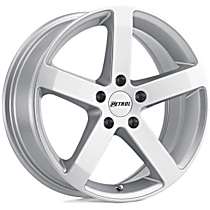 1770P3B405100S72 Aluminum Silver Wheel, 17 in. X 7 in., 5 x 4.5 in. Bolt Pattern