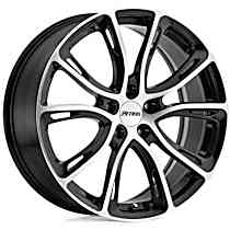 1775P5A405110B72 Aluminum Black Wheel, 17 in. X 7.5 in., 5 x 4.5 in. Bolt Pattern