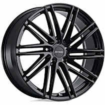 1880P1C355120B76 Aluminum Black Wheel, 18 in. X 8 in., 5 x 4.5 in. Bolt Pattern