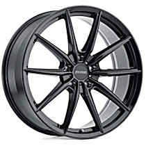 1880P4B355120B76 Aluminum Black Wheel, 18 in. X 8 in., 5 x 4.5 in. Bolt Pattern