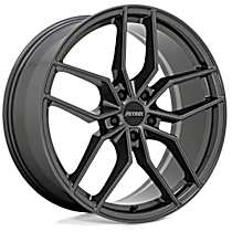 1880P5C355120G76 Aluminum Gunmetal Wheel, 18 in. X 8 in., 5 x 4.5 in. Bolt Pattern