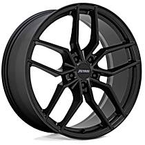 1880P5C355120M76 Aluminum Black Wheel, 18 in. X 8 in., 5 x 4.5 in. Bolt Pattern