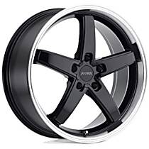 1980P1B325112B72 Aluminum Black Wheel, 19 in. X 8 in., 5 x 4.5 in. Bolt Pattern