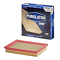 Dry Air Filter, 4 Cyl 1.6L, enginedesignationname: W10B16A, FI, 16-Valves, Automatic CVT Transaxle, PurolatorONE - 
