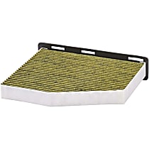 Cabin Air Filter, 4 Cyl 2.0L, enginedesignationname: CCTA, FI, Turbocharged, Activated carbon and polyphenol. - Under Dashboard