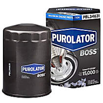 PBL34631 PurolatorBOSS Oil Filter - Spin-on, Direct Fit, Sold Individually