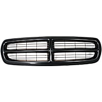 Grille Assembly, Painted Black Shell and Insert