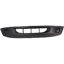 Front, Lower Primed Bumper Cover, without Fog Light Holes, For Models with 2-Piece Bumper, CAPA Certified