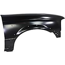 Front, Passenger Side Fender, With Wheel Opening Molding Holes, CAPA CERTIFIED