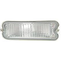Front, Passenger Side Turn Signal Light, Without bulb(s)