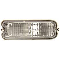 Front, Driver Side Turn Signal Light, Without bulb(s)
