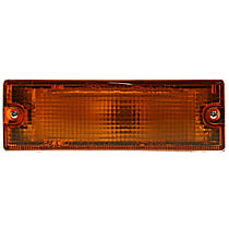 Front, Driver Side Turn Signal Light, With bulb(s)