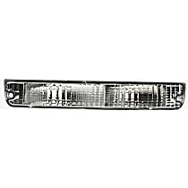 Front, Passenger Side Turn Signal Light, Without bulb(s)