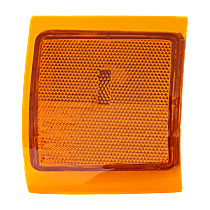 Front, Driver Side, Lower Side Marker Without bulb(s) CAPA Certified
