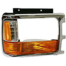 Front, Passenger Side Side Marker Without bulb(s)
