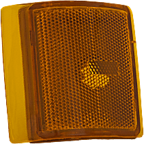 Front, Passenger Side, Lower Side Marker Without bulb(s) CAPA Certified