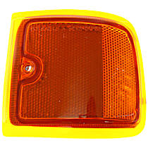Front, Driver Side, Upper Side Marker Without bulb(s)