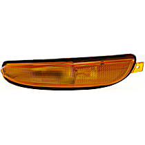 Front, Driver Side Turn Signal Light, Without bulb(s)