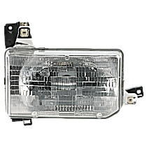 Passenger Side Halogen Headlight, With bulb(s), OE Replacement