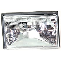 Passenger Side Halogen Headlight, With bulb(s), OE Replacement