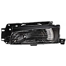 Driver Side Halogen Headlight, With bulb(s), OE Replacement