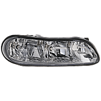 Passenger Side Halogen Headlight, With bulb(s), OE Replacement, CAPA Certified