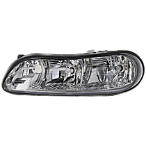 Driver Side Halogen Headlight, With bulb(s), OE Replacement, CAPA Certified