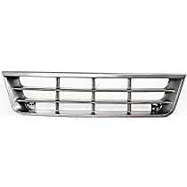 Grille Assembly, Painted Silver Shell and Insert
