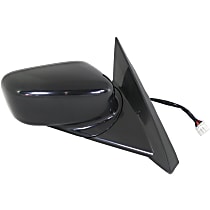 AC21ER Passenger Side Mirror, Manual Folding, Without Signal Light, Paintable