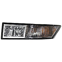 Front, Driver Side Fog Light, With Bulb(s), Halogen, With Turn Signal Light, CAPA CERTIFIED