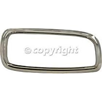 Passenger Side Grille Trim, Upper, Chrome