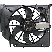 Radiator Fan -  Fan Blade, Motor, Shroud and Control Module, Radiator-Mounted