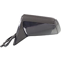 Driver Side Mirror, Power, Manual Folding, Non-Heated, Paintable, No Signal Light, No Memory, No Puddle Light, No Auto-Dimming, No Blind Spot Feature