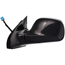 BK22EL Driver Side Mirror, Power, Manual Folding, Heated, Paintable, Without Signal Light, With memory, Without Puddle Light, Without Auto-Dimming, Without Blind Spot Feature