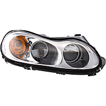 Passenger Side Halogen Headlight, With bulb(s), Sedan, OE Replacement