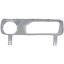 Front, Passenger Side Fog Light Trim, Primed