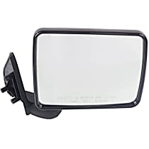Passenger Side Mirror, Manual Adjust, Manual Folding, Non-Heated, Paintable, No Signal Light, No Memory, No Puddle Light, No Auto-Dimming, No Blind Spot Feature