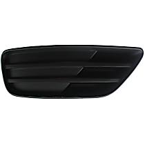 Front, Passenger Side Fog Light Cover, Primed, Sedan
