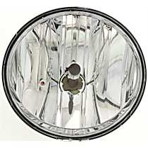 Front, Driver or Passenger Side Halogen Fog Light, With bulb(s), OE Replacement, CAPA Certified