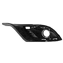 Front, Driver Side, Outer Fog Light Trim, Primed, Except SRT/Pursuit Models, CAPA CERTIFIED