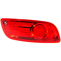 Rear, Driver Side Bumper Reflector,, CAPA Certified