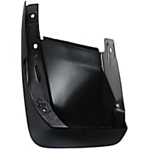Rear, Driver Side Mud Flaps, Black, Plastic, 4 Cyl., 2.4L Engine