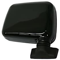 Passenger Side Mirror, Manual Adjust, Non-Heated, Manual Folding, Paintable, No Signal Light, No Memory, No Puddle Light, No Auto-Dimming, No Blind Spot Feature