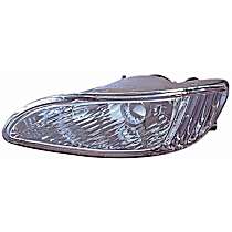 Front, Driver Side Halogen Fog Light, With bulb(s), OE Replacement, CAPA Certified