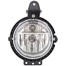 Front, Driver or Passenger Side Halogen Fog Light, With bulb(s), OE Replacement, CAPA Certified