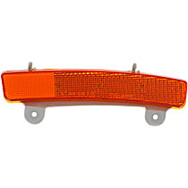 Front, Driver Side Bumper Reflector