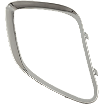 Grille Trim, Passenger Side, Chrome, CAPA Certified