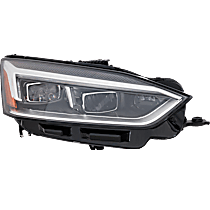 Passenger Side LED Headlight, With bulb(s),, CAPA Certified